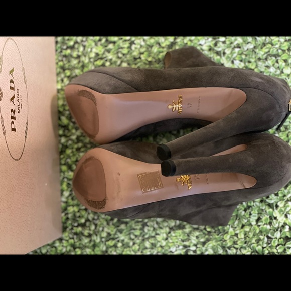 PRADA CAMOSCIO 1 GRIGIO - Picture 3 of 4